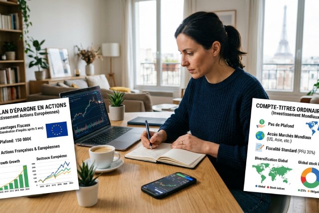 PEA ou Compte-Titres : Quelle Option d’Investissement Répond le Mieux à Vos Besoins ?