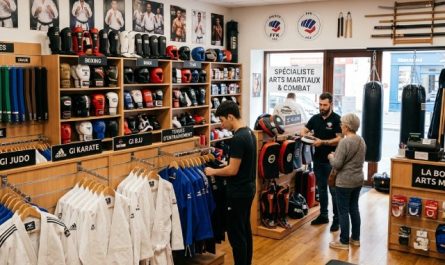 Boutique d'arts martiaux
