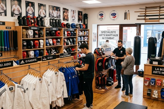 Boutique d'arts martiaux
