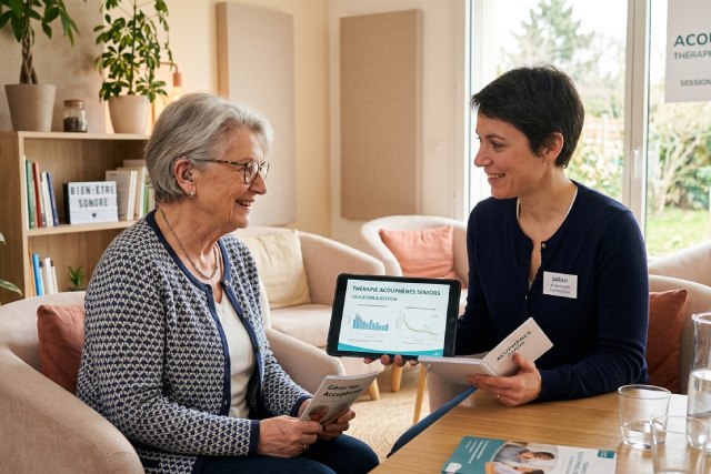 Thérapie cognitivo-comportementale : un soulagement efficace des acouphènes pour les seniors