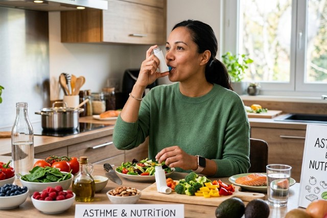 Asthme et nutrition : démêler le vrai du faux sur leurs interactions